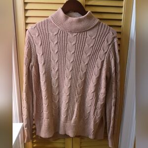 Banana Republic Mock Cable Knit Sweater Like New (S)